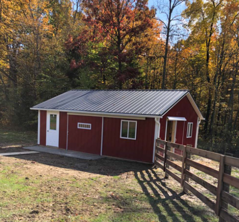 The Benefits of a Run-In Horse Shed