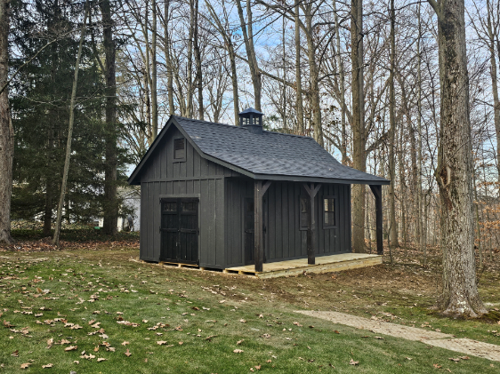 Cabin-Style Shed