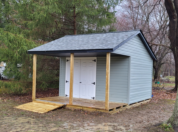 Cabin-Style Shed